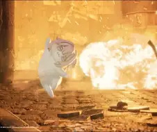 우연히 근처에 있던 도로롱