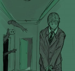 약혐) 뒤를 조심해야 되는 만화