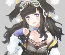 블루아카)땀냄새 많이 날 것 같은 학생의 모습.manga