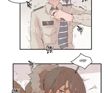 호모?)인형뽑기에 낀걸 꺼내주는 만화