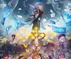 원신) 4컷 만화
