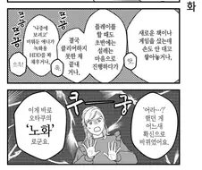 오타쿠들의 노화 만화