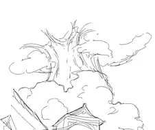 블루아카)츠바키가 음양부 방문하는 만화