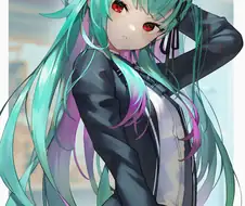 버튜버) 솔직히 루시아는 도마일때 제일 이쁨