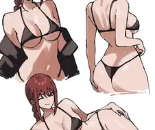 체인소맨) 마키마 몸매