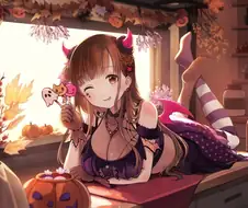 @,약후) 약간 야한 할로윈 초코선배.manga