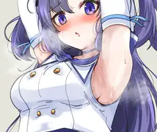 블루아카) 겨드랑이 보여주는 유우카