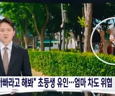 아빠라고해봐" 대낮 초등생 납치시도한 50대