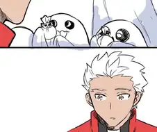 [페그오] 과자 나눠주는 만화