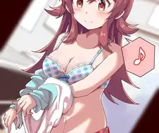 @) 옷 갈아입는 중인 카호