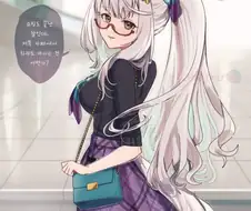 말딸/번역) 포니테일 사복 하야히데 귀여워