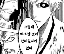 블리치)의외로 뱌쿠야의 발언에 딜이 들어갈 사람