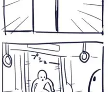 어떤 사람이 실제로 지하철에서 본 사건 만화.manhwa