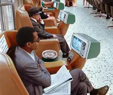 1969년 미국 LA 버스터미널 모습