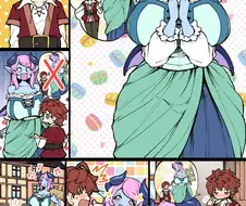 호불호 갈리는 빅찌찌 마족 여자.manga