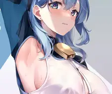 [블루아카] 아코의 매력은 겨드랑이 VS 옆가슴