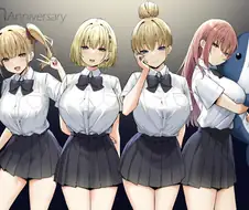 [2d] 끼리끼리 노는 여학생들