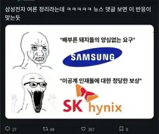 삼전과 하닉 여론이 다른 이유
