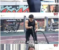 두바이에서 194cm 100Kg 강력한 누나 만난 유튜버.jpg