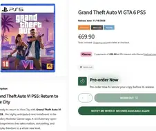 [루머]GTA 6, 유럽과 미국 온라인 쇼핑몰에 등장