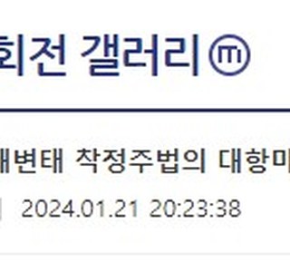 주술회전) 개변태 착정주법의 대항마