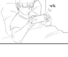 뒷자리 일진녀...후일담 만화 manhwa