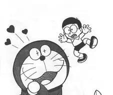 도라에몽이 고백하는 만화.manwha