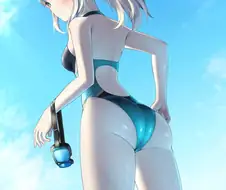 블루아카)밤에 보는 매우 불건전한 짤.manga