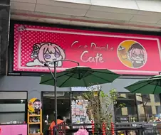 중국 도로롱 불법 콜라보 카페