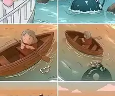 온갖 것으로 유혹해 사람을 잡아먹는 바다 괴물 Manhwa