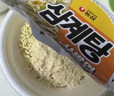 삼계탕 사발면 후기
