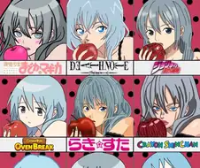 그당시 한참유행하던 하츠네미쿠 일러스트