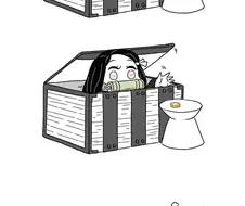 귀멸)네즈코 저금통.manwha