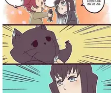 귀멸)고양이 기르는 manga
