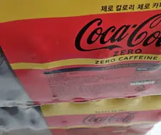 이런 젠장 코카콜라 제로인줄 알고 코카콜라 제로제로를 사버렸어