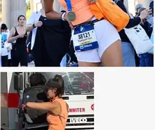 마라톤 대회 꼼수 쓴 중국녀.jpg