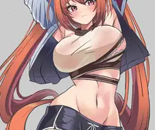 [말딸] 야한 옷을 입은 중2