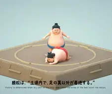 스모 경기 패배 경우