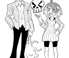 번역)늦은 밤에 여자애가 귀신 이야기하는 만화.manga