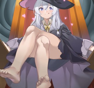 (마녀의 여행) 발바닥의 마녀 일레이나