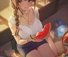 @) 수박 치유키
