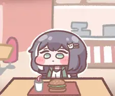 프리코네)혼자 밥먹는 키루야