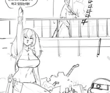 남자들이 좋아하는거 해주는 메카닉 눈나 만화 .manhwa