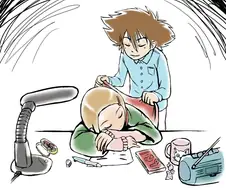디지몬)동생 살펴주는 오빠.manga