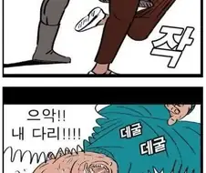 귀귀한테 개보린 광고를 맡겨보았다.manhwa