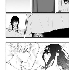 스파이패밀리)부부가 같은 침대에 있지만 아무것도 안함.manga