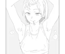 여고생 겨드랑이 냄새 맡는.manhwa