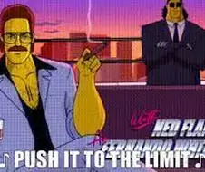 심슨가족 - Push It To The limit