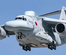 "일본 자위대의 뭔가 못생긴 비행기"