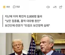 미국의 홍역환자 2천명 돌파